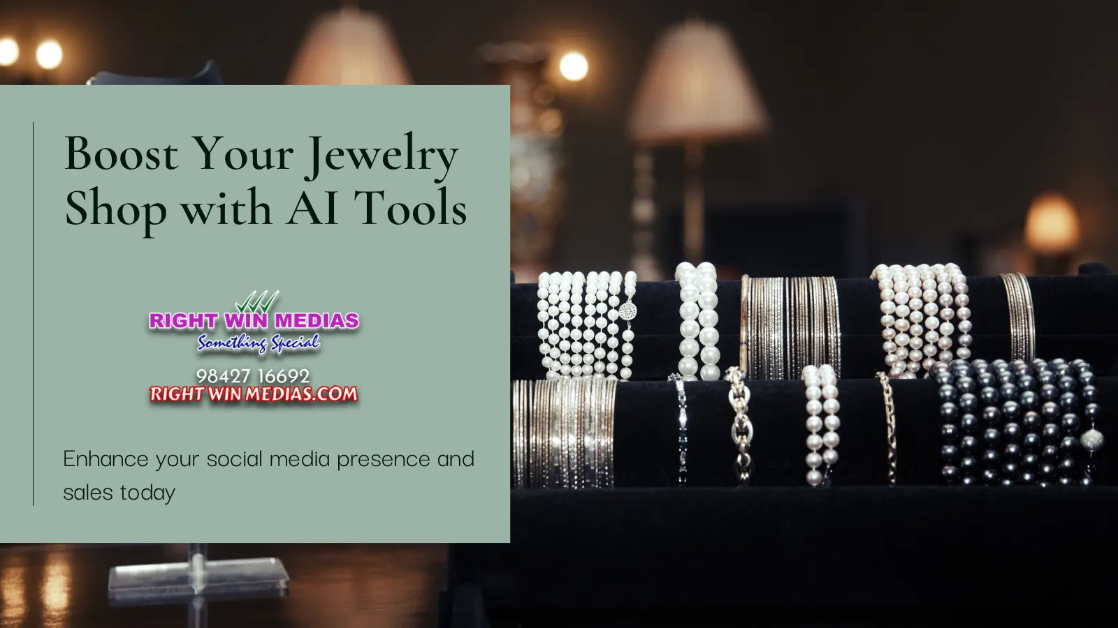 Transform Your Jewelry Shop: Top 5 AI Tools for Boosting Social Media Presence”