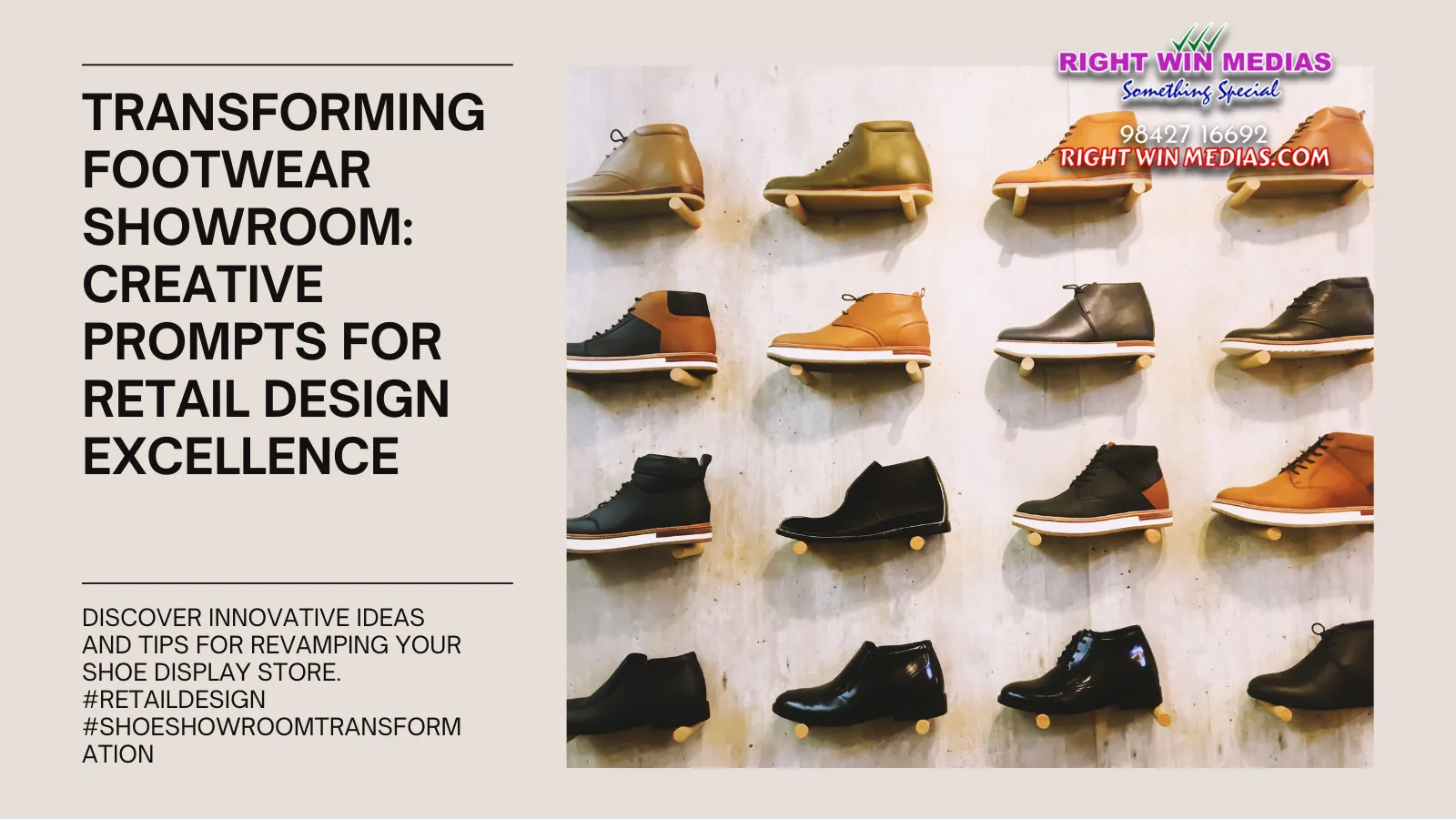 Transform Your Footwear Showroom: 10 Creative Prompts for a Stunning Store Makeover!